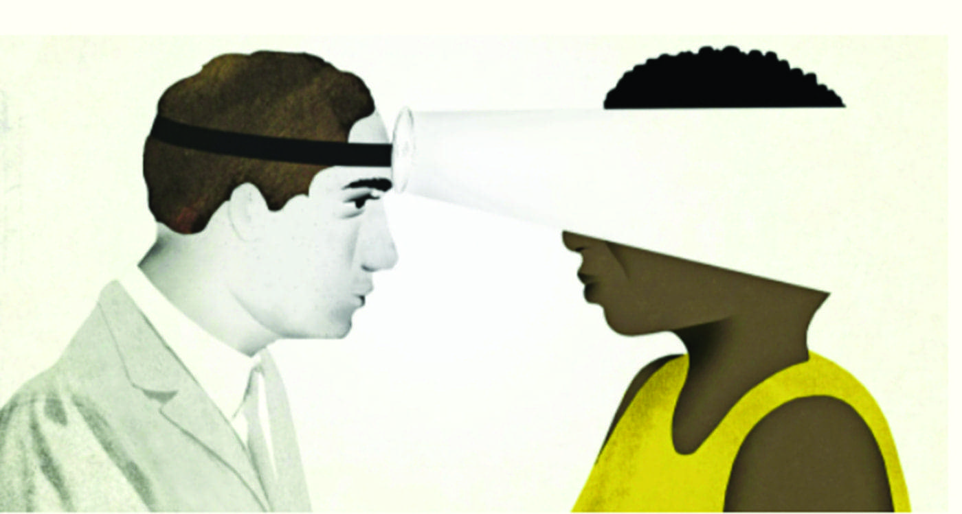White-doctor-cant-see-Black-patient-art-by-Brian-Stauffer-1400x749, Racism in the medical industry , Culture Currents 