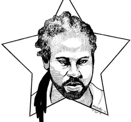 Rashid-2013-self-portrait-in-star-no-color, Coopting Juneteenth with a federal holiday, Behind Enemy Lines 