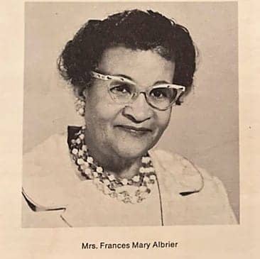 Mrs.-Frances-Mary-Albrier-Anita-J.-Blacks-mother-in-the-Herrick-Hospital-Board-article, Happy 101st Birthday, Mrs. Anita J. Black!, Local News & Views News & Views 