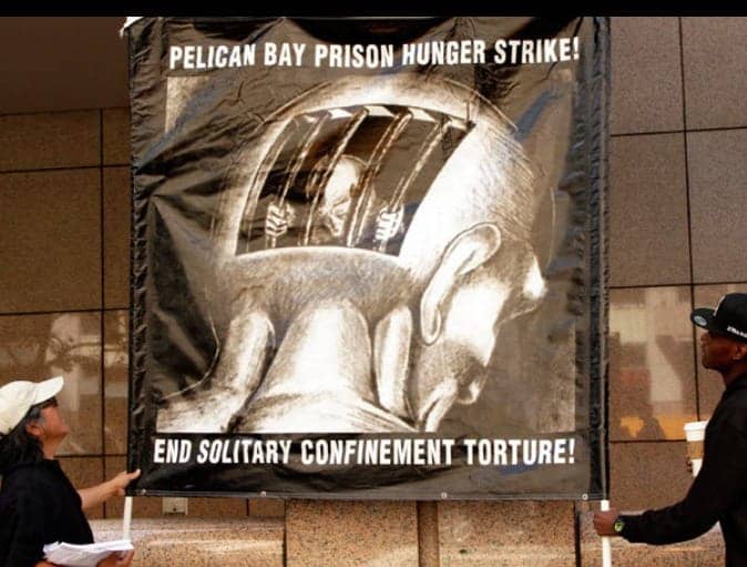 Protesters-support-hunger-strikers-at-Pelican-Bay-by-Society-and-Space, ‘The Mandela Act’ defines and limits solitary confinement in CA, News & Views 