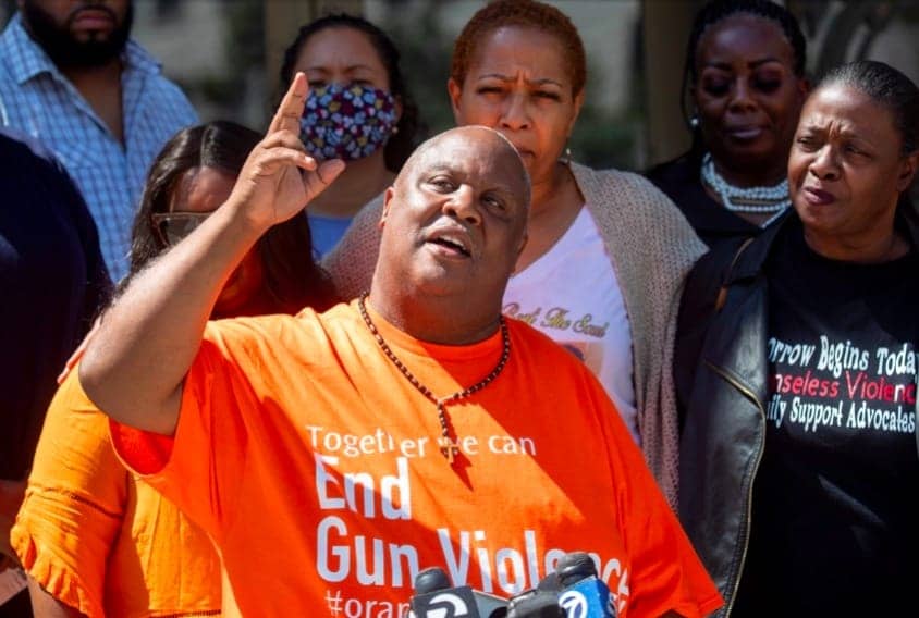 Harry-Williams-and-advocates-at-Oakland-City-Hall-by-Karl-Mondon-Bay-Area-News-Group-083022, OUSD adds insult to injury after school shooting, Local News & Views News & Views 