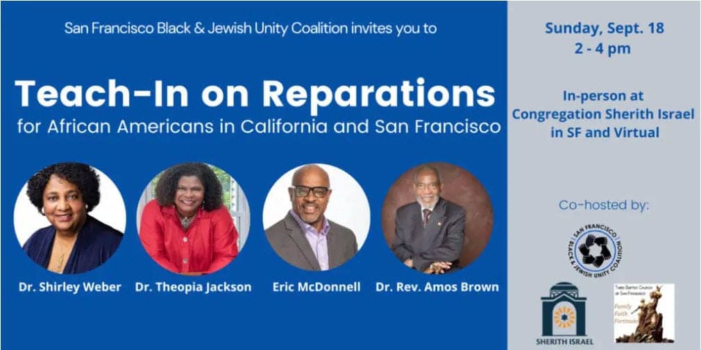 Teach-In-on-Reparations-poster-091822, Reparations Teach-In comes to San Francisco, News & Views 