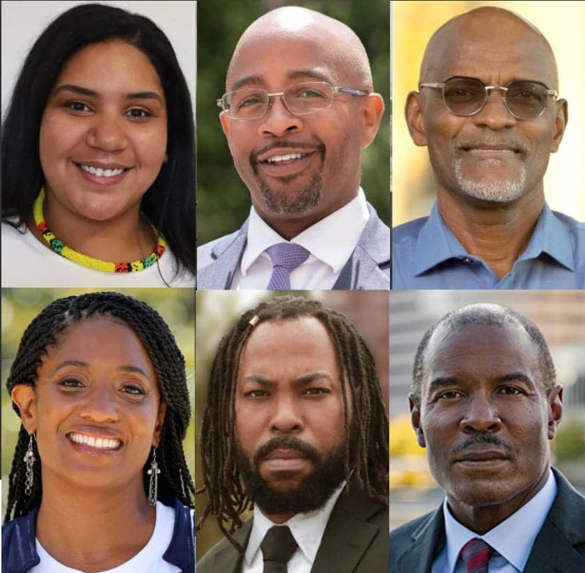 Black-Oakland-mayoral-candidates-2022, Oakland mayoral race: a flip of the coin, Local News & Views News & Views 