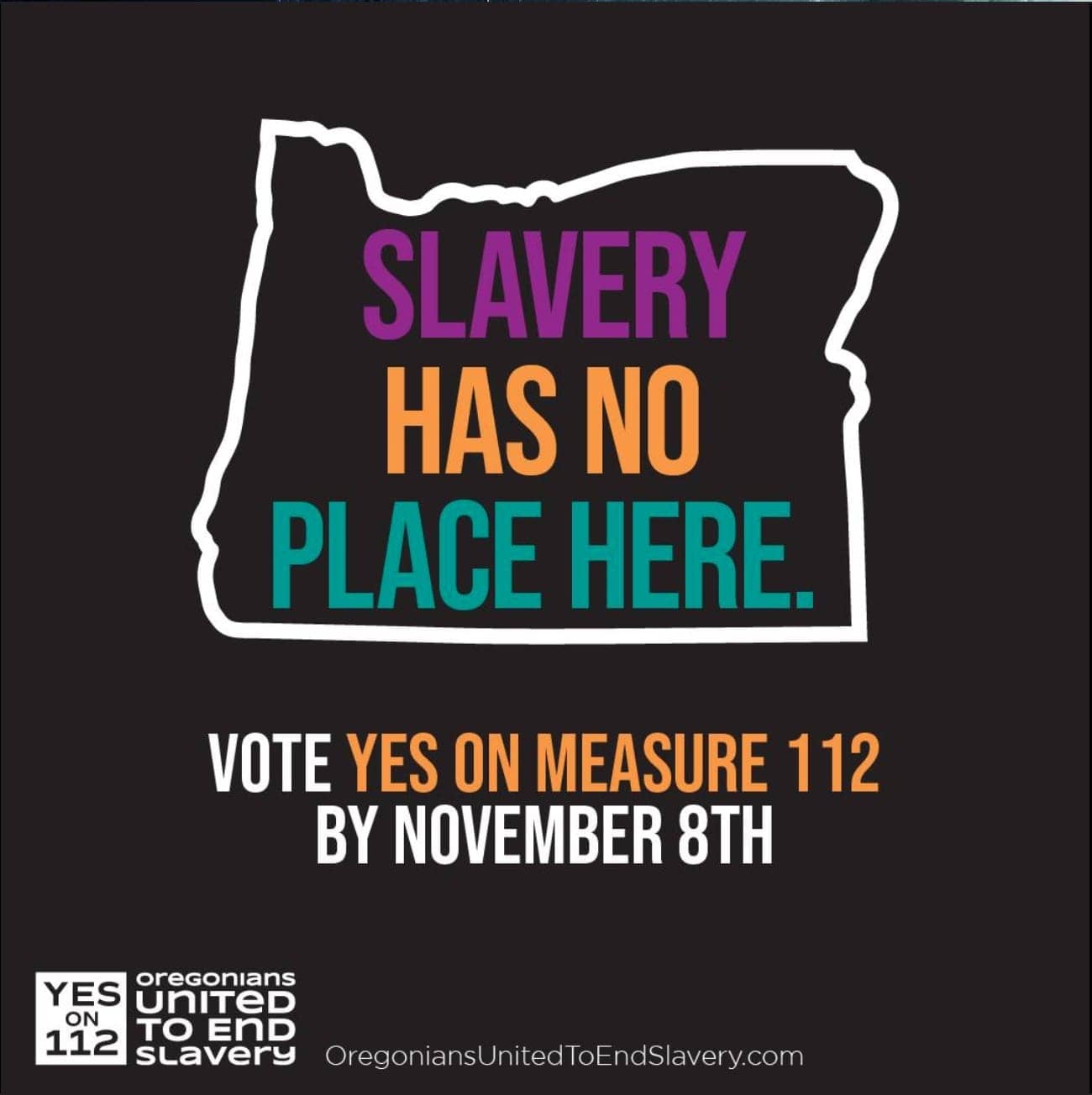 Oregon-Yes-on-112, We need your help – they’re killing us, Abolition Now! 