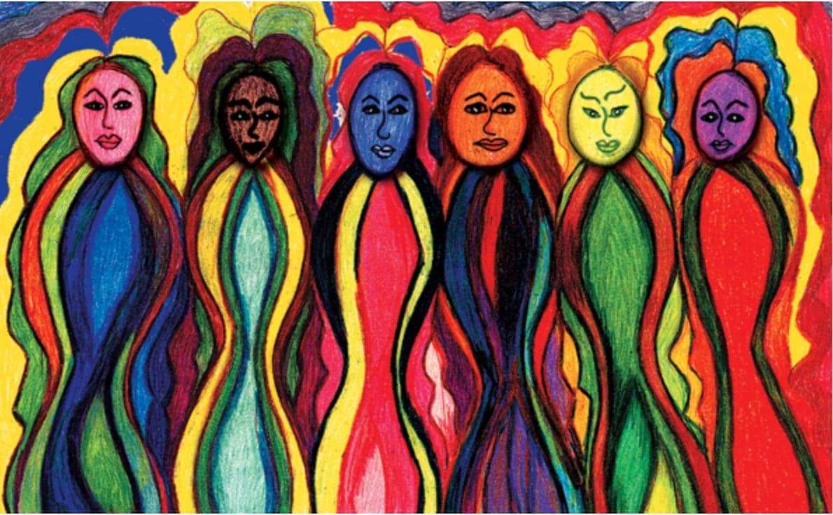 Colorful-shes-hers-theys, <strong>Wanted: Radical sisterhood for our trans siblings in prison</strong>, Abolition Now! News & Views 