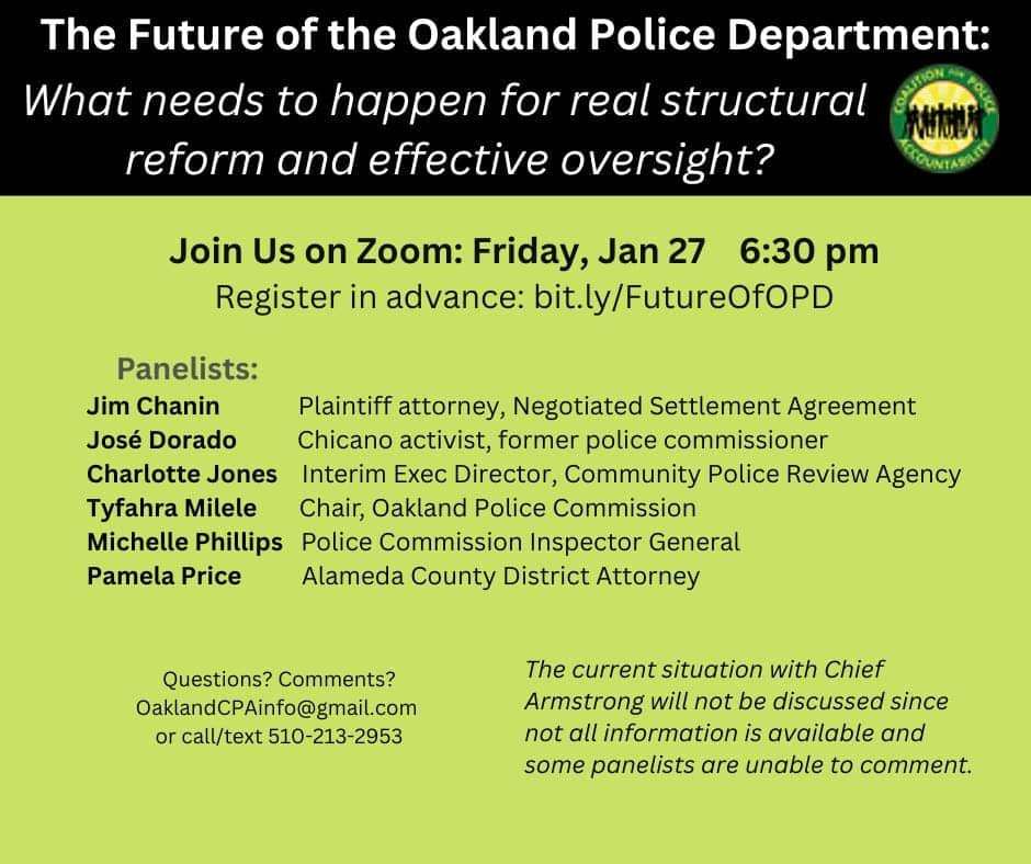 Future-of-OPD-event-announcement-012723, <strong>Oakland politics in review</strong>, Local News & Views News & Views 