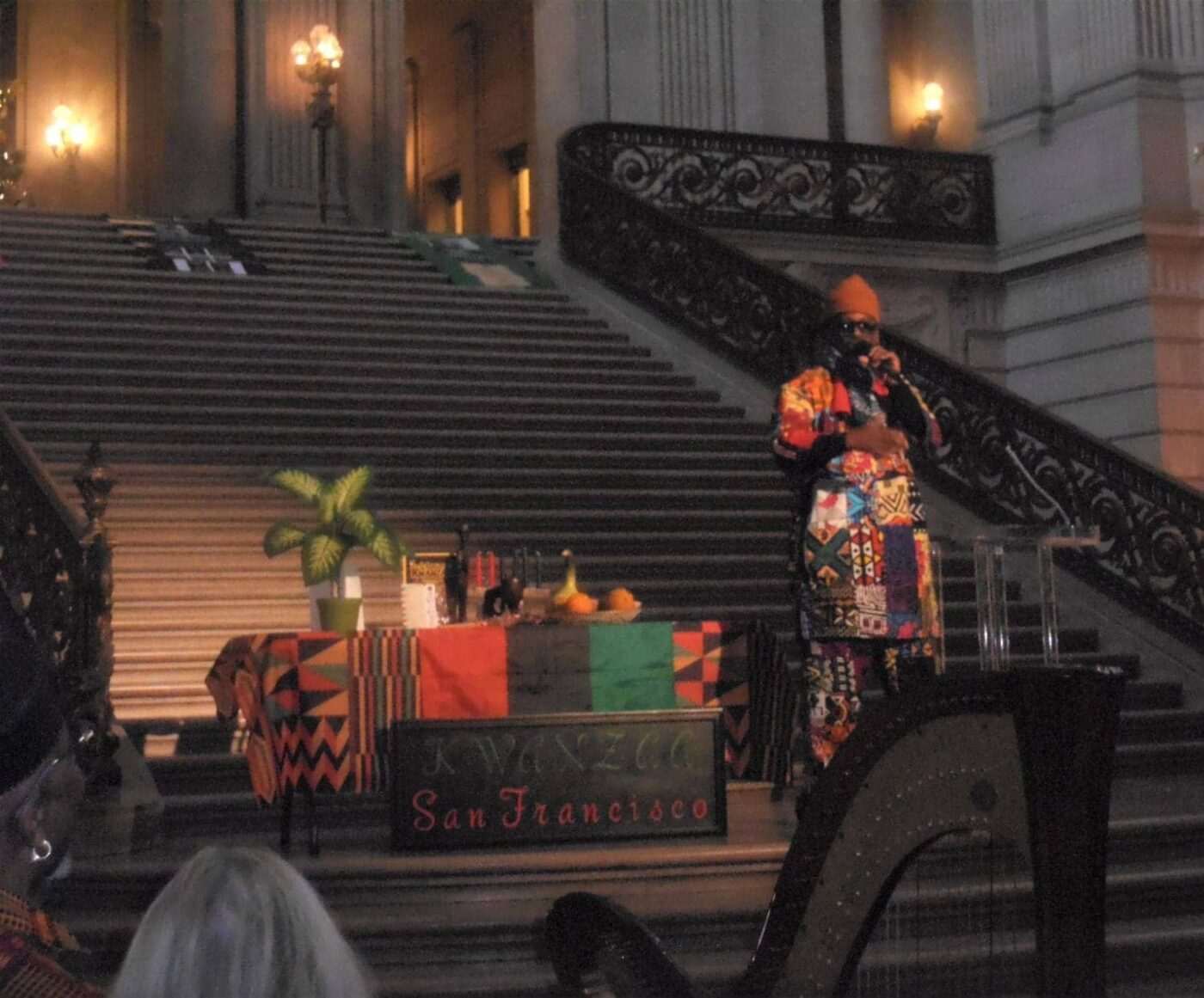 Malik-Seneferu-closing-out-Kwanzaa-SF-City-Hall-by-Jahahara-1222-1400x1161, <strong>Towards MA’AT! </strong>, Culture Currents 