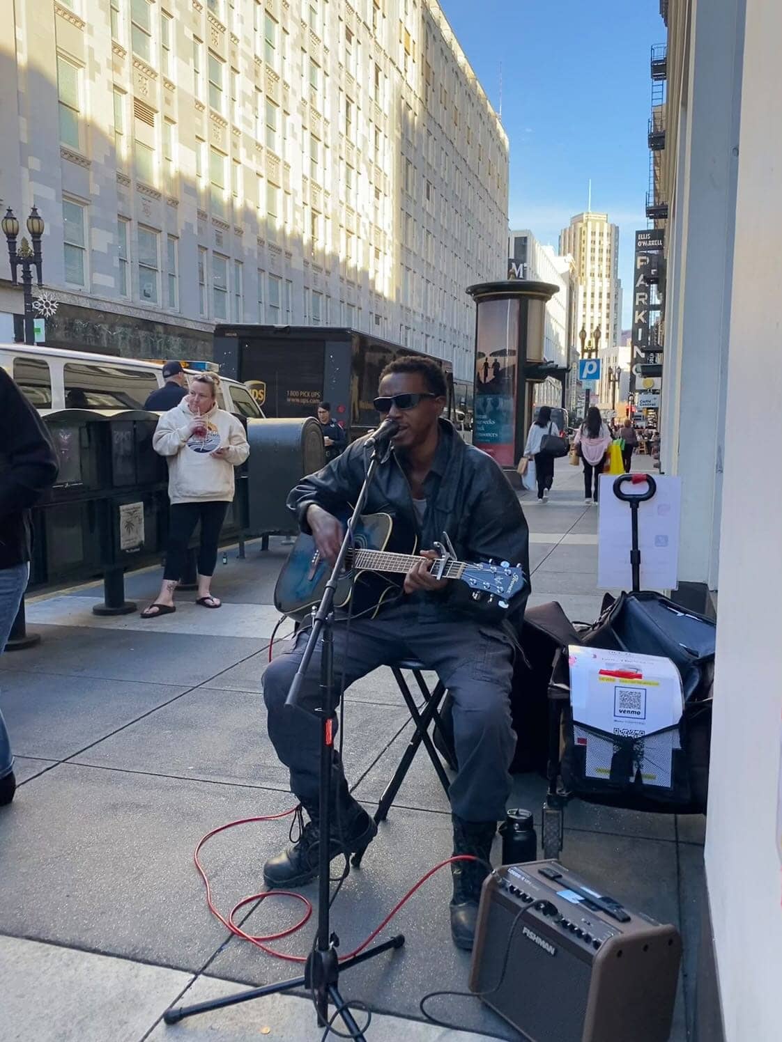 The-Verse-in-public-performance-BART-station, <strong>The treacherous path to greatness: Musician The Verse talks about leaving Haiti</strong>, Culture Currents News & Views 