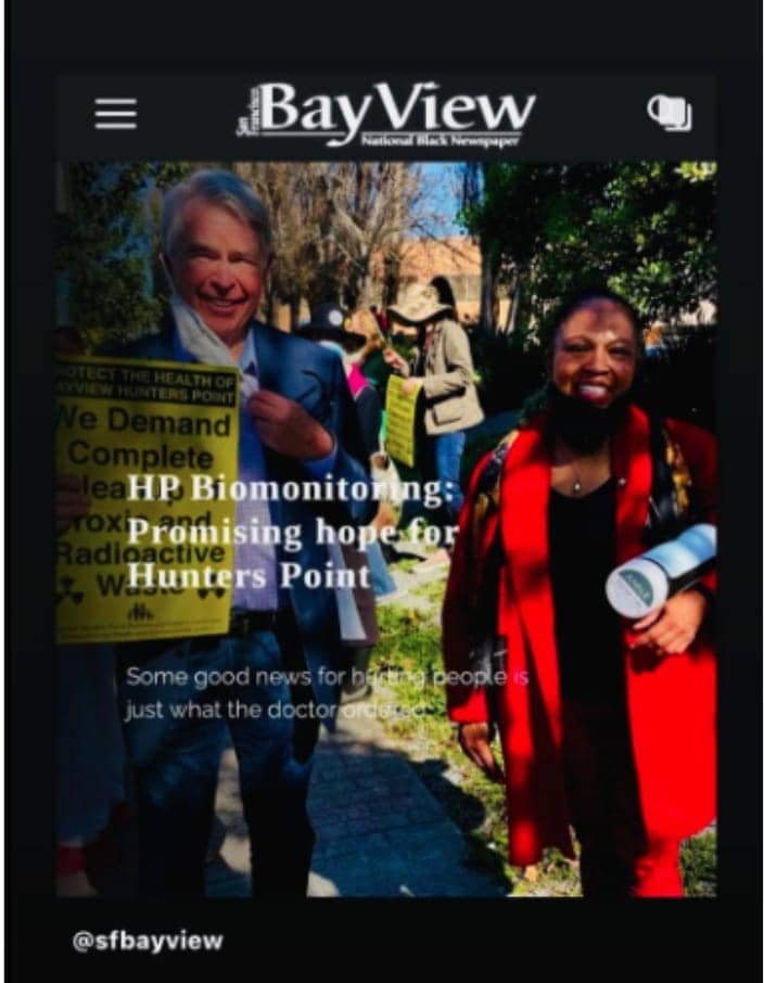 SFBV-article-HP-Biomonitoring_-Promising-hope-for-Hunters-Point, <strong>Meet the women making environmental justice history!</strong>, Local News & Views News & Views 