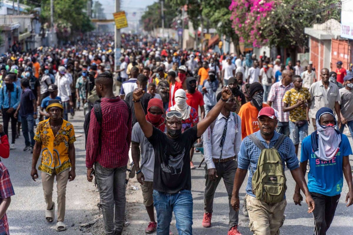 Demonstrators-fill-the-streets-during-a-protest-demanding-Prime-Minister-Ariel-Henry-resign, <strong>Haiti: “The Truth Speaks for Itself”</strong>, Culture Currents News & Views Public Notices World News & Views 
