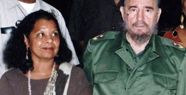Rosemary-meely-and-Fidel-Castro, <strong>Campaign launched calling for the removal of Cuba from the list of state sponsors of terrorism</strong>, Culture Currents Featured News & Views 