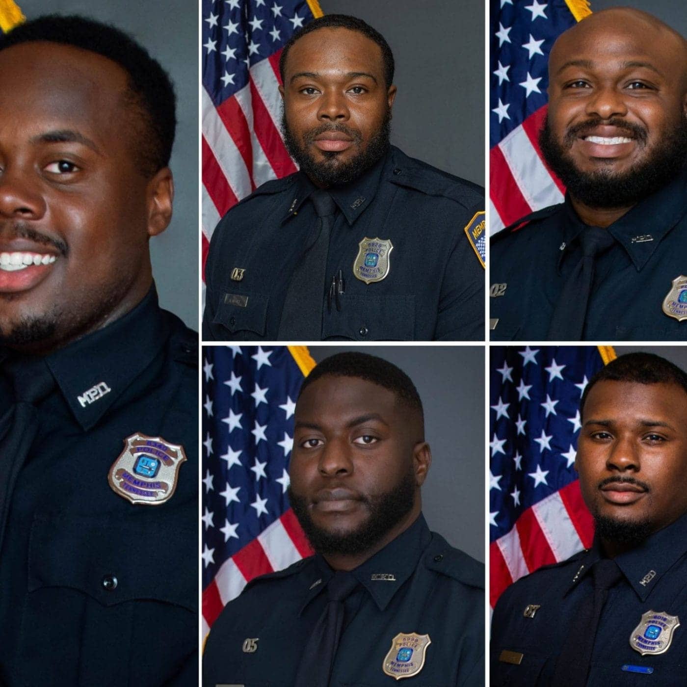 The-Five-Black-Police-Officers-Who-Killed-Tyre-Nichols-1400x1400, <strong>Straight out of Memphis</strong>, Abolition Now! News & Views 