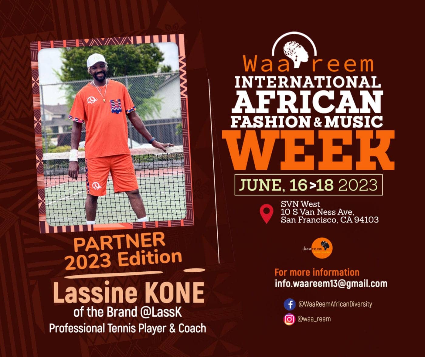 ANNONCE-WAAREEM-23-LASSINE-KONE-1400x1176, WAA REEM: International Fashion and Music Week in San Francisco June 16-18, Culture Currents Featured News & Views Opportunities 