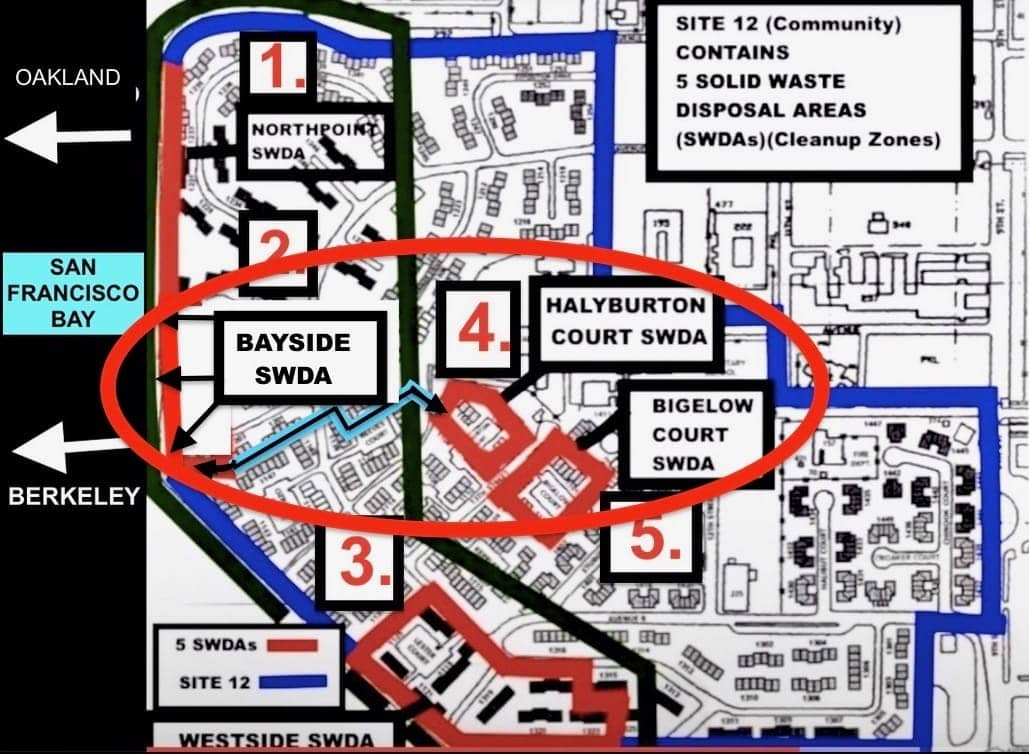 Treasure-Island-Site-12-diagram, Why are people sick and dying on former Naval Station Treasure Island in San Francisco Bay?, Local News & Views 