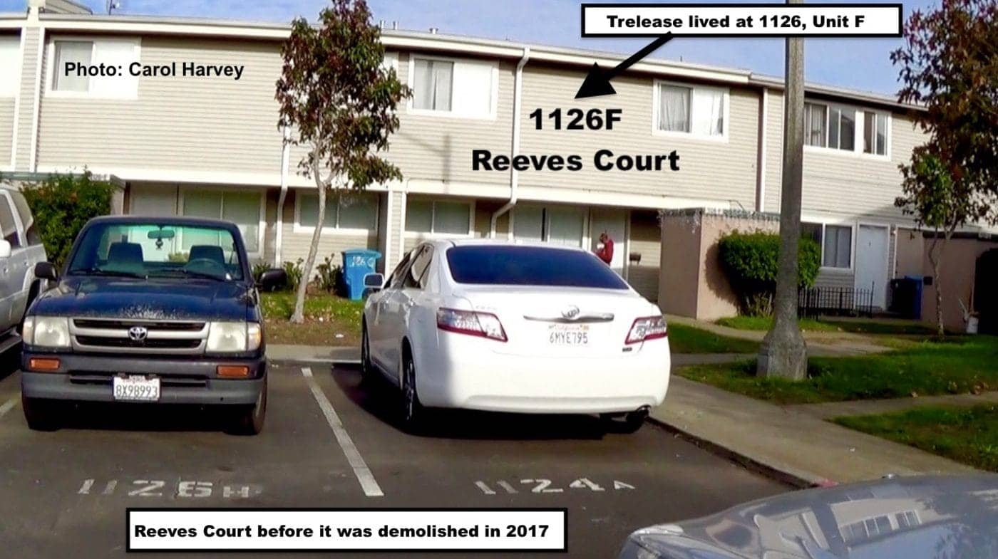 Trelease-lived-at-1126F-Reeves-Ct-before-it-was-demolished-in-2017-1400x785, Why are people sick and dying on former Naval Station Treasure Island in San Francisco Bay?, Featured Local News & Views 