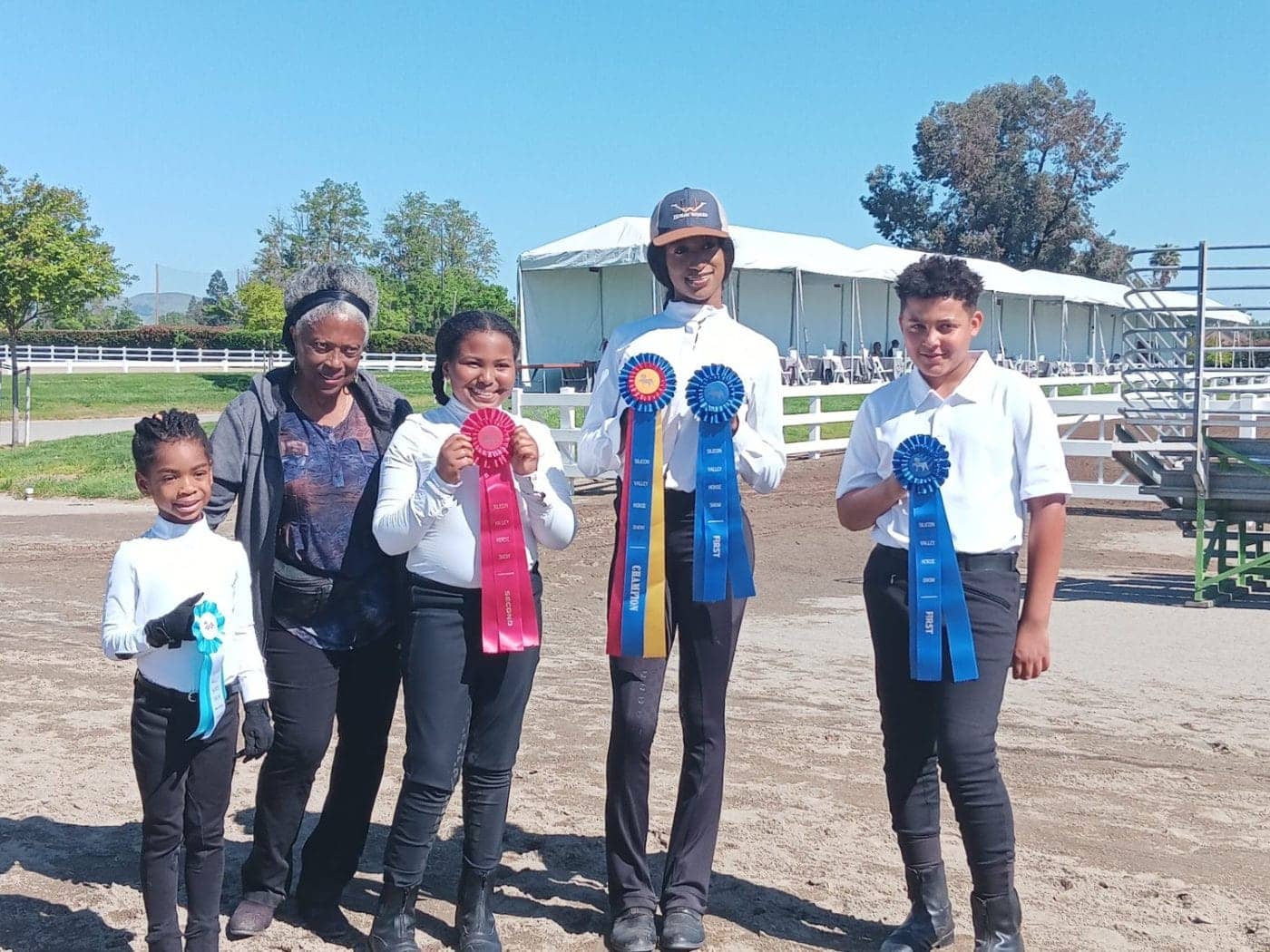 Ms.-Patricia-the-founder-of-We-Ride-Too-with-all-of-her-students--1400x1050, Introducing Ms. Patricia Jackson, equestrian and teacher!, Featured Local News & Views 