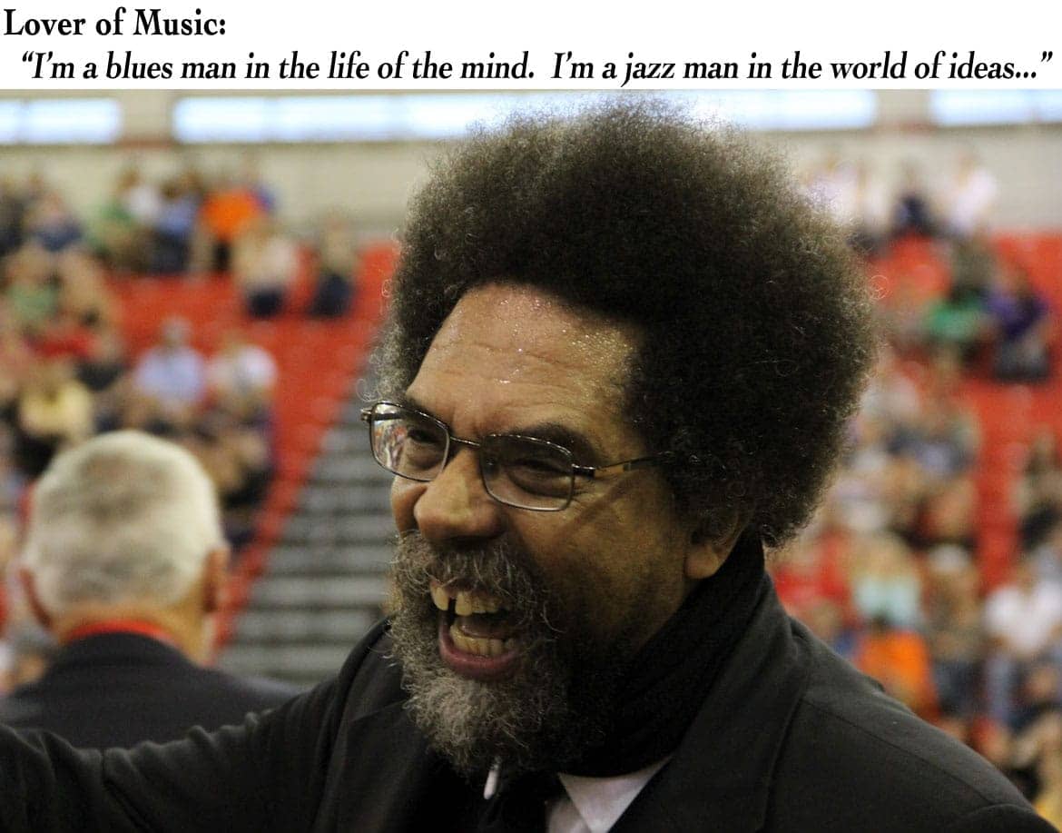 Cornel-West-at-rally-big-smile, Cornel West offers voters a choice, World News & Views 