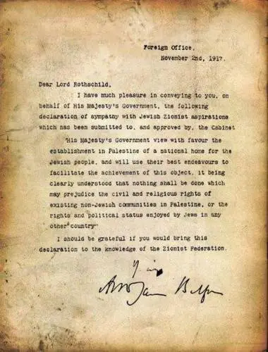 Balfour-Declaration, Operation Al Aqsa Flood: Palestine, Israel and Resistance, Featured World News & Views 