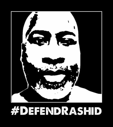 Defend-Rashid-graphic, Back to Red Onion State Prison, site of entrenched racism and abuse, Abolition Now! Featured News & Views 