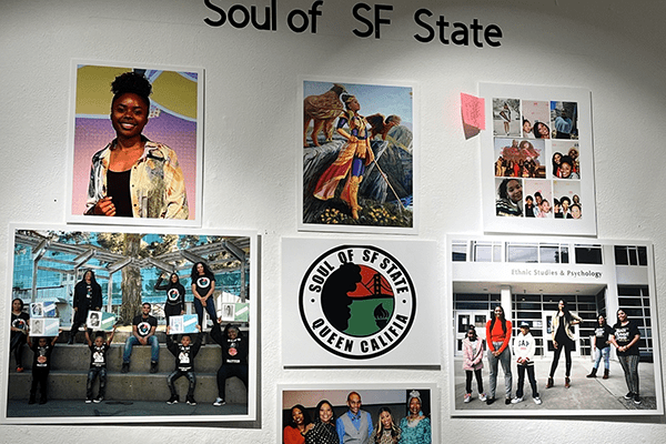 Soul-of-SF-State-at-the-Black-Wall-of-Fame, San Francisco State commemorates Malcolm X’s legacy, Culture Currents 