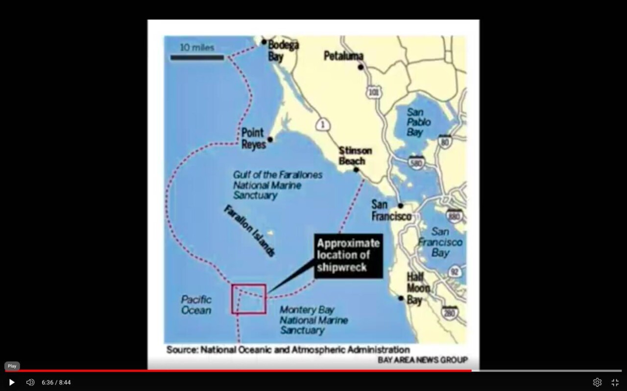 deep-sea-site-of-uss-independence, Navy warfare schools permanently poisoned Treasure Island in San Francisco Bay, Featured Local News & Views 