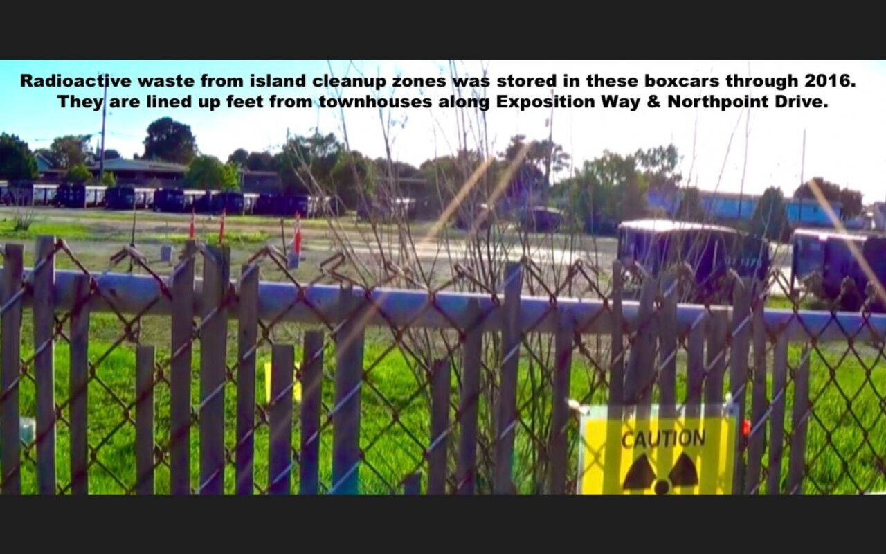 rad-boxcars-site-6, Navy warfare schools permanently poisoned Treasure Island in San Francisco Bay, Featured Local News & Views 