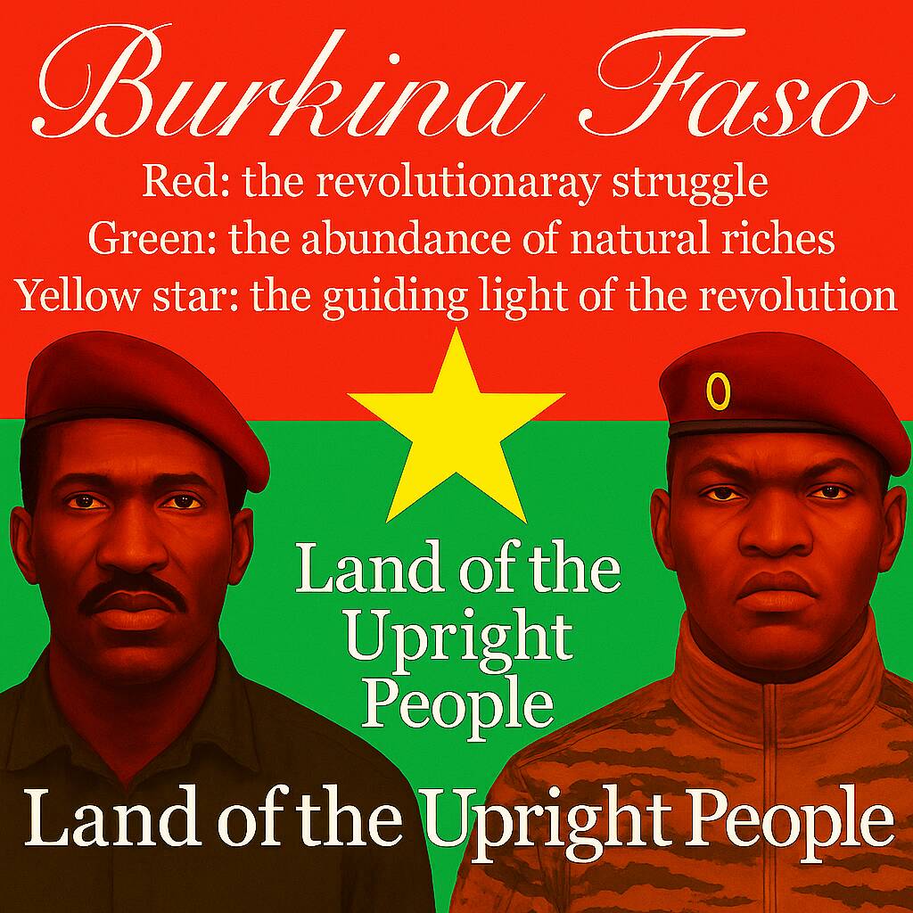 burkina-faso-flag-image-created-by-tiy-todd-and-earl-tips, From Oakland to Ouagadougou, the revolution is alive in word, color and action, Local News & Views World News & Views 