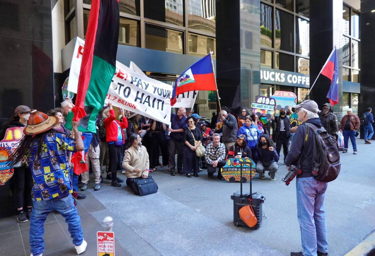 haiti-action-cmte-demo-against-sf-french-consulate-052025-by-akubundu-amazu, Haiti: Reparations Yes! Deportations No!, Featured World News & Views haiti-action-cmte-demo-against-sf-french-consulate-052025-by-akubundu-amazu, Haiti: Reparations Yes! Deportations No!, Featured World News & Views