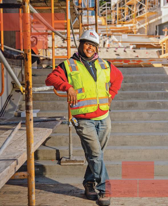 yoshida-ellis-pitts-workforce-development-program-graduate-at-india-basin-waterfront-park-by-justin-katigbak-cy-trust-for-public-land, India Basin Waterfront Park: a park for the community built by the community, Culture Currents Featured Local News & Views 