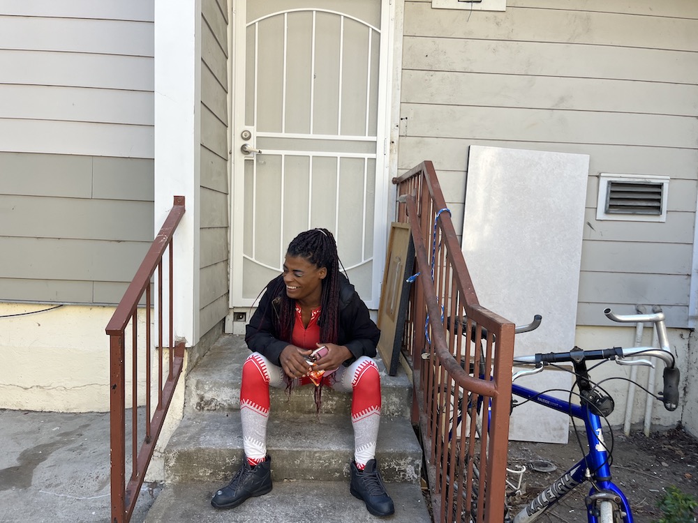 chyna-laughing, Missing windows, broken locks: Hunters Point residents come home after renovations, Featured Local News & Views 