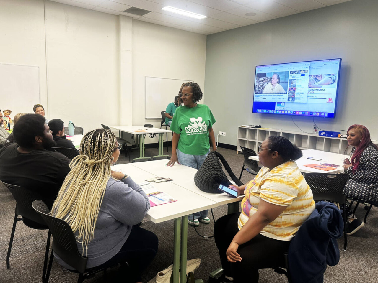 monee-brown-founder-of-knot-our-kidz-prepares-for-securing-our-village-a-two-part-workshop-on-youth-safety-by-kevin-epps, Securing our village: A call to action for safer schools, streets and screens, Featured 