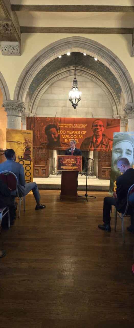 cuban-foreign-minister-bruno-rodriguez-parrilla-speaks-at-malcolm-x-fidel-event-riverside-church-harlem-092125, Cuba addresses US-sponsored terrorism in the Caribbean, in the US mainstream media and against their homeland, Featured World News & Views 
