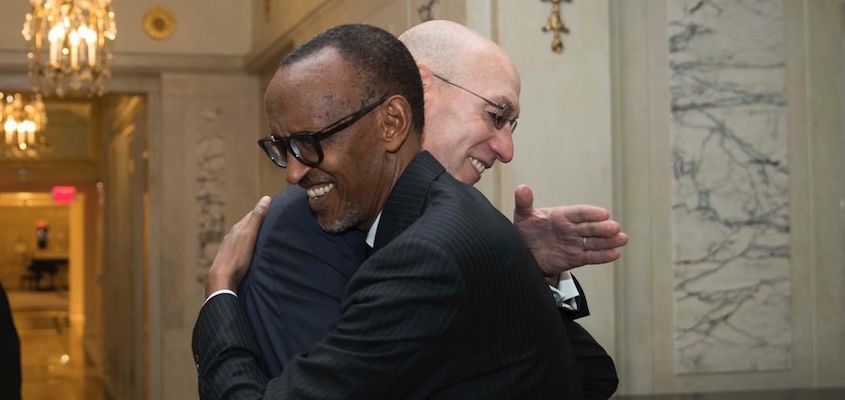 rwandan-president-paul-kagame-embraces-nba-commissioner-adam-silver, Congo activists to NBA: Black Lives Matter in DRC; cut ties with Rwanda, World News & Views 
