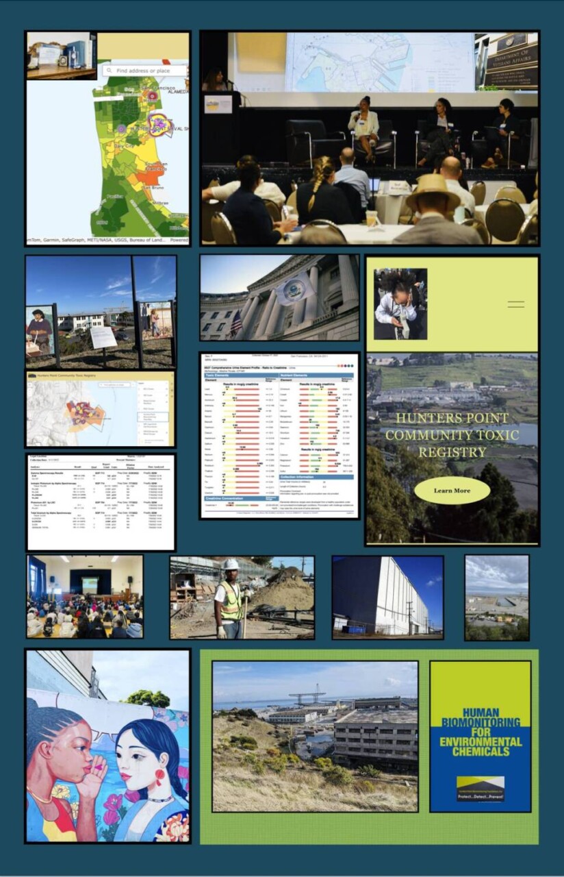 hunters-point-community-toxic-registry-collage, Support Hunters Point Biomonitoring’s MedicoLegal Defense Fund for Environmental Justice, Local News & Views Public Notices 
