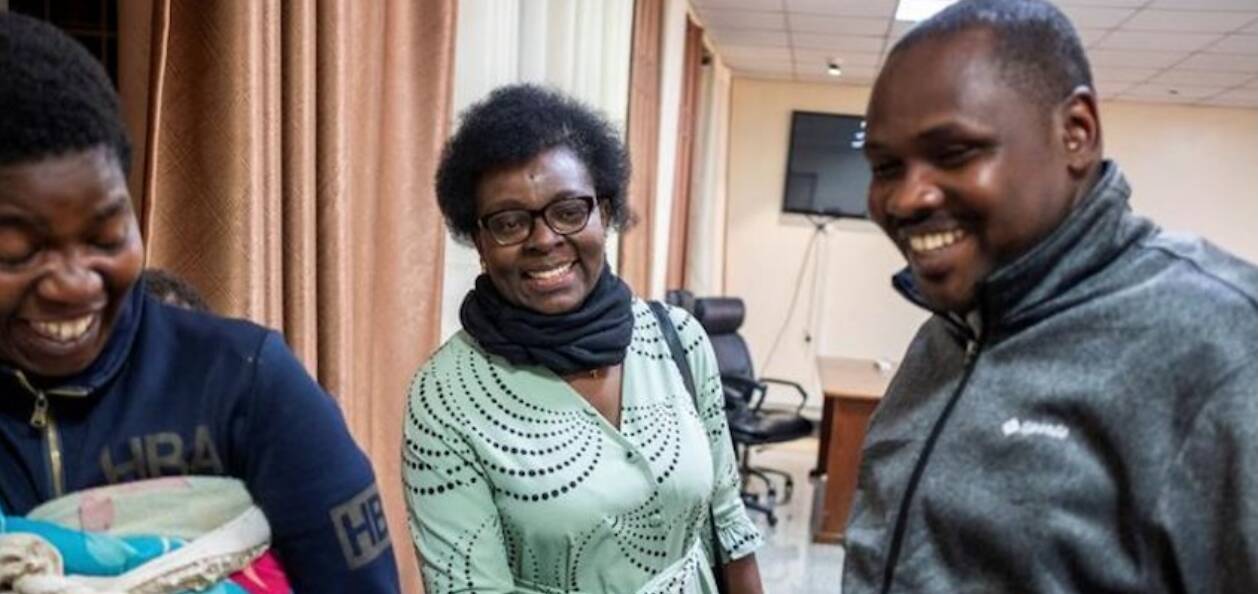 victoire-ingabire-greets-supporters-outside-the-courtroom, Rwanda: Victoire Ingabire denied bail, remanded to prison, World News & Views 