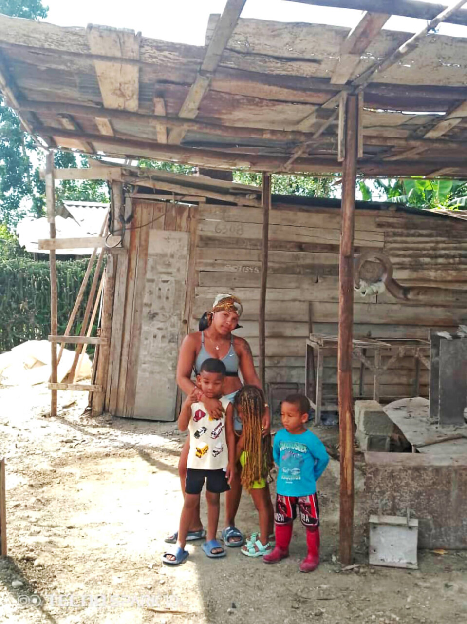 cuban-translator-tour-guide-maria-mirabel-children-at-her-moms-house-near-totally-destroyed-by-hurricane-melissa-1025, From the Blockade to Melissa, Cubans are in the crosshairs, World News & Views 