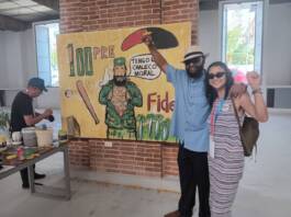 jamal-ibn-mumia-brenda-lopez-poster-honors-fidel-castros-100th-birthday-at-granma-and-juventud-newspaper-festival-in-mira-mar-cuba-1025-265x198, News & Views, 