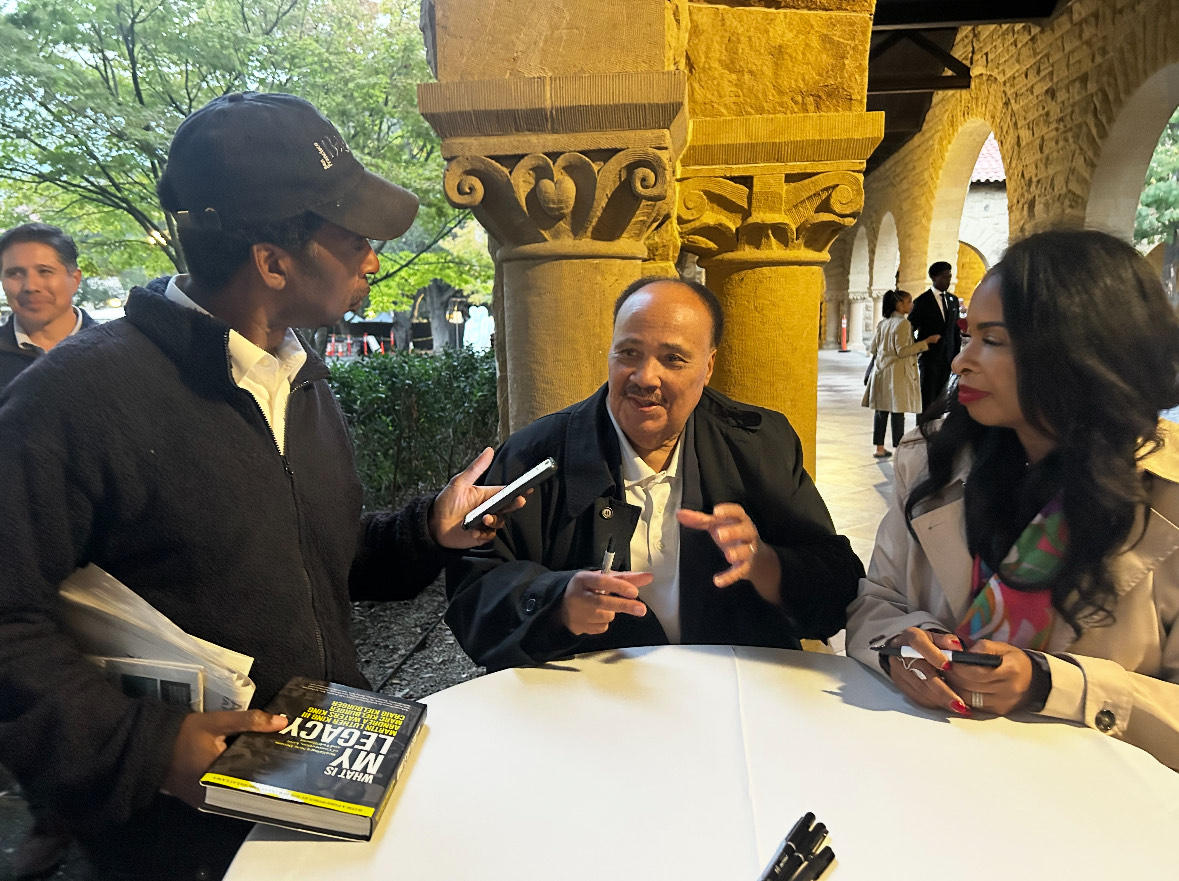 martin-luther-king-iii-and-arndrea-waters-king-interview-with-sf-bay-view-executive-editor-kevin-epps-at-stanfords-grand-opening-of-the-martin-luther-king-jr.-research-and-education-institute, Stanford Opens New Martin Luther King Jr. Research and Education Institute, News & Views martin-luther-king-iii-and-arndrea-waters-king-interview-with-sf-bay-view-executive-editor-kevin-epps-at-stanfords-grand-opening-of-the-martin-luther-king-jr.-research-and-education-institute, Stanford Opens New Martin Luther King Jr. Research and Education Institute, News & Views