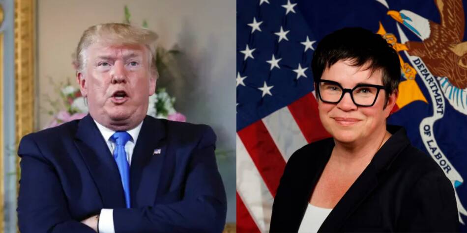 trump-bls-commissioner-dr.-erika-mcentarfer-fired-for-reporting-low-job-numbers, Make America Great A-GAIN: The American Holocaust, World News & Views 