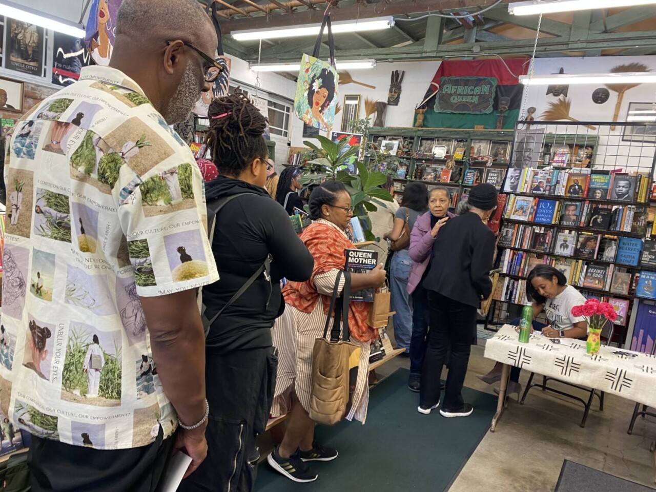 dr.-ashley-d.-farmer-signs-her-book-at-marcus-books, Marcus Books Author’s Talk: Dr. Ashley D. Farmer Shares Queen Mother Moore’s Legacy With Mama Ayanna Davis, Culture Currents dr.-ashley-d.-farmer-signs-her-book-at-marcus-books, Marcus Books Author’s Talk: Dr. Ashley D. Farmer Shares Queen Mother Moore’s Legacy With Mama Ayanna Davis, Culture Currents