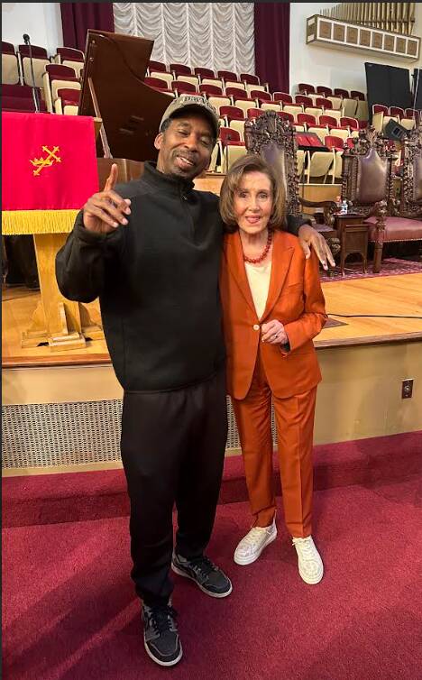 kevin-epps-nancy-pelosi-at-third-baptist, Stand with Kevin Epps: A Black historian on trial for murder, Featured Local News & Views 