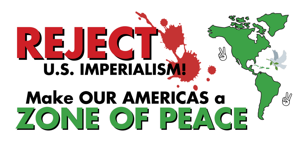 zone-of-peace-banner, The Black Alliance for Peace condemns U.S. intervention in Venezuela and stands with the Venezuelan people in their resistance to U.S. imperialist war, Featured World News & Views zone-of-peace-banner, The Black Alliance for Peace condemns U.S. intervention in Venezuela and stands with the Venezuelan people in their resistance to U.S. imperialist war, Featured World News & Views