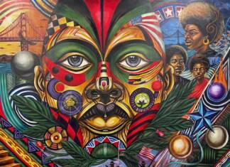 Malik Seneferu shares his artistic creation called The Ancestral Constitution Before Juneteenth to Black August