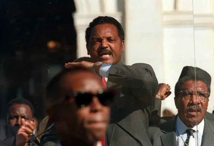 rev.-jesse-jackson-addresses-400000-mostly-black-men-at-million-man-march-101695-by-doug-mills-ap, Rev. Jesse Jackson joins the ancestors, News & Views World News & Views 