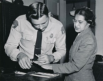 rosa-parks-fingerprinted-by-lt.-d.h.-lackey-w-72-others-for-organizing-montgomery-bus-boycott-022256-by-gene-herrick-ap-restored-by-adam-cuerden, Remembering the Montgomery Bus Boycott 70 years ago and the life of Rosa Parks, 1913-2005, News & Views rosa-parks-fingerprinted-by-lt.-d.h.-lackey-w-72-others-for-organizing-montgomery-bus-boycott-022256-by-gene-herrick-ap-restored-by-adam-cuerden, Remembering the Montgomery Bus Boycott 70 years ago and the life of Rosa Parks, 1913-2005, News & Views