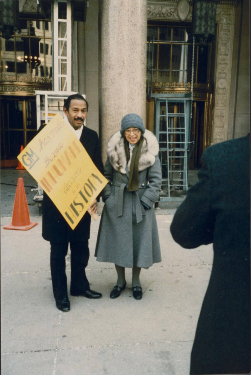 rosa-parks-john-conyers-demonstrate-at-general-motors-hq-cy-rosa-and-raymond-parks-institute-for-self-development, Remembering the Montgomery Bus Boycott 70 years ago and the life of Rosa Parks, 1913-2005, News & Views rosa-parks-john-conyers-demonstrate-at-general-motors-hq-cy-rosa-and-raymond-parks-institute-for-self-development, Remembering the Montgomery Bus Boycott 70 years ago and the life of Rosa Parks, 1913-2005, News & Views