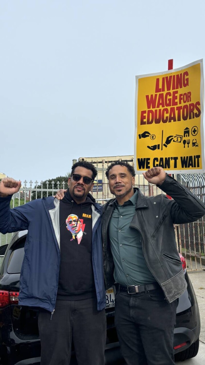 dr.-butch-ware-joins-striking-teachers-on-picket-line-at-malcolm-x-academy-hunters-point-0226, SF Bay View backs Dr. Butch Ware for governor of California, Featured News & Views 