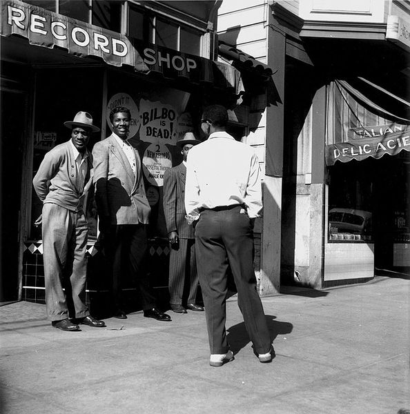 melrose-record-shop-1226-fillmore-c.-1950-by-david-johnson, Built to fail: The untold story of Black housing in San Francisco, Local News & Views News & Views melrose-record-shop-1226-fillmore-c.-1950-by-david-johnson, Built to fail: The untold story of Black housing in San Francisco, Local News & Views News & Views
