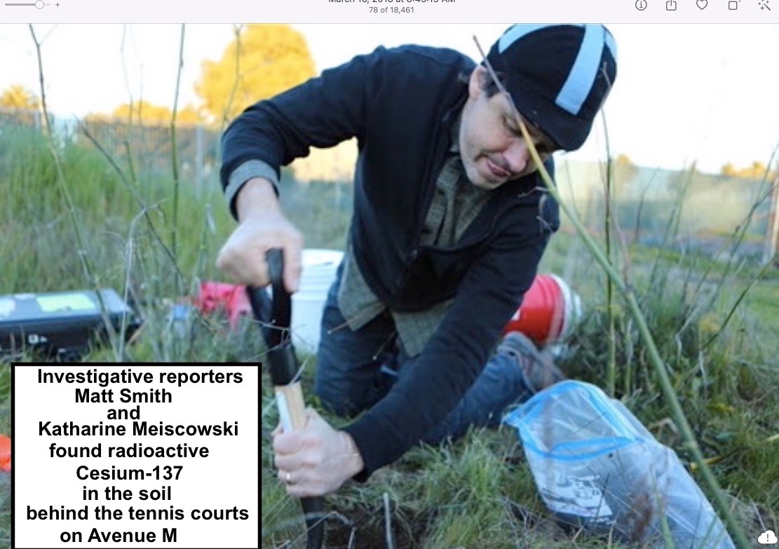 investigative-reporter-matt-smith-dige-cesium-137-out-of-the-soil-behind-the-treasure-island-tennis-courts-on-avenue-m-by-center-for-investigative-reporting, The truth behind Treasure Island’s tricky history, Local News & Views investigative-reporter-matt-smith-dige-cesium-137-out-of-the-soil-behind-the-treasure-island-tennis-courts-on-avenue-m-by-center-for-investigative-reporting, The truth behind Treasure Island’s tricky history, Local News & Views