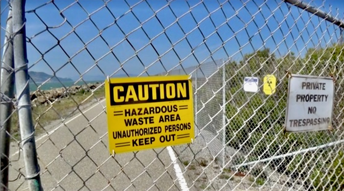 radiation-warning-signs-block-pedestrians-from-the-westside-solid-waste-disposal-area-by-carol-harvey, The truth behind Treasure Island’s tricky history, Local News & Views radiation-warning-signs-block-pedestrians-from-the-westside-solid-waste-disposal-area-by-carol-harvey, The truth behind Treasure Island’s tricky history, Local News & Views